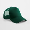 Trucker cap - B640:Bottle Green, front: 100% cotton / back: 100% nylon, Bottle Green, One Size
